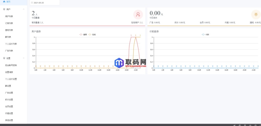 社群空间站v3.5.2 微信社群人脉系统社群空间站PHP源码-安然源码网