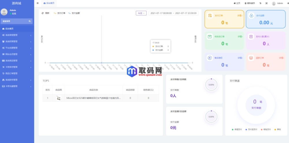 源商城-最专业的虚拟产品销售平台源码（pc端+h5端）-安然源码网