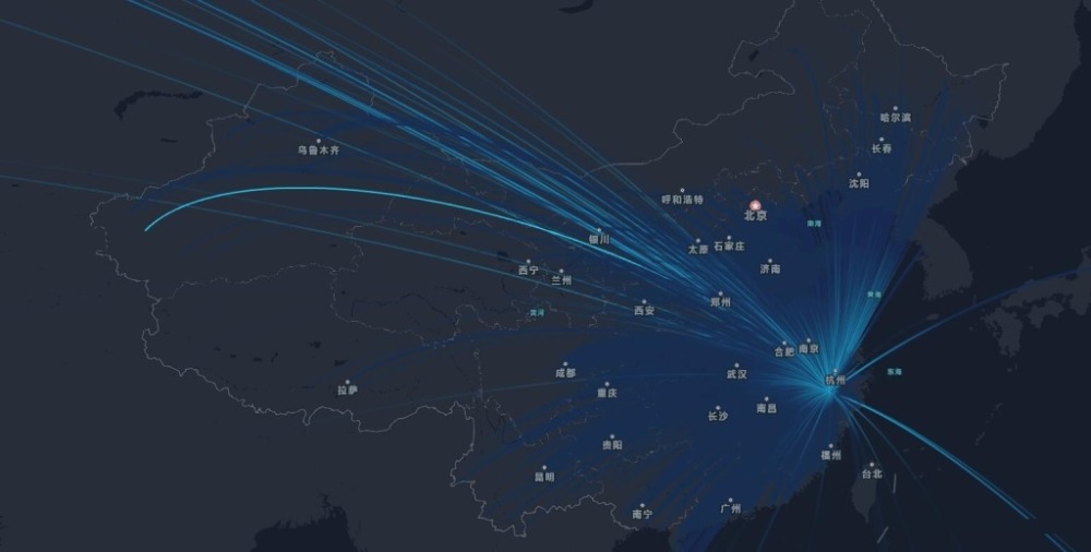 网站访客大数据腾讯地图API展示源码-安然源码网